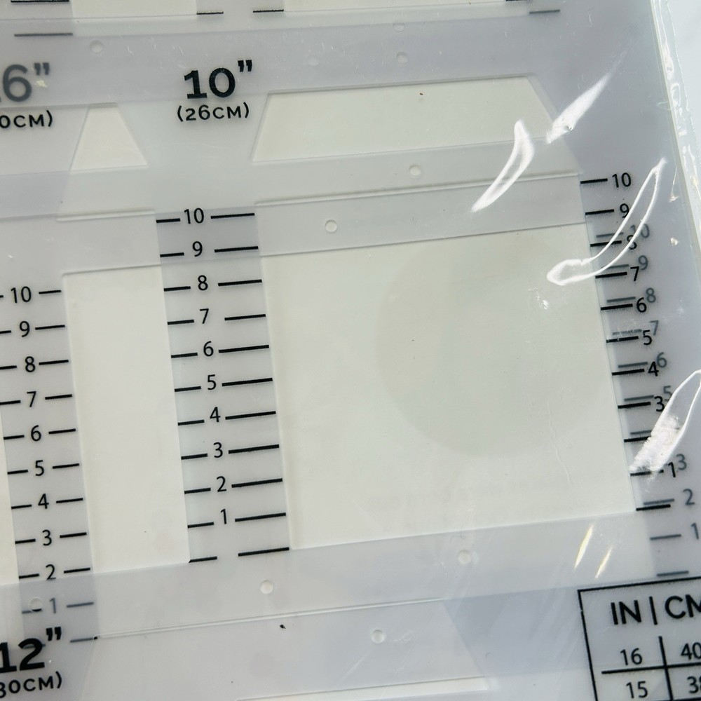 Square Cake Sketching Templates Adjustable Heights True to Scale Avalon Cakes