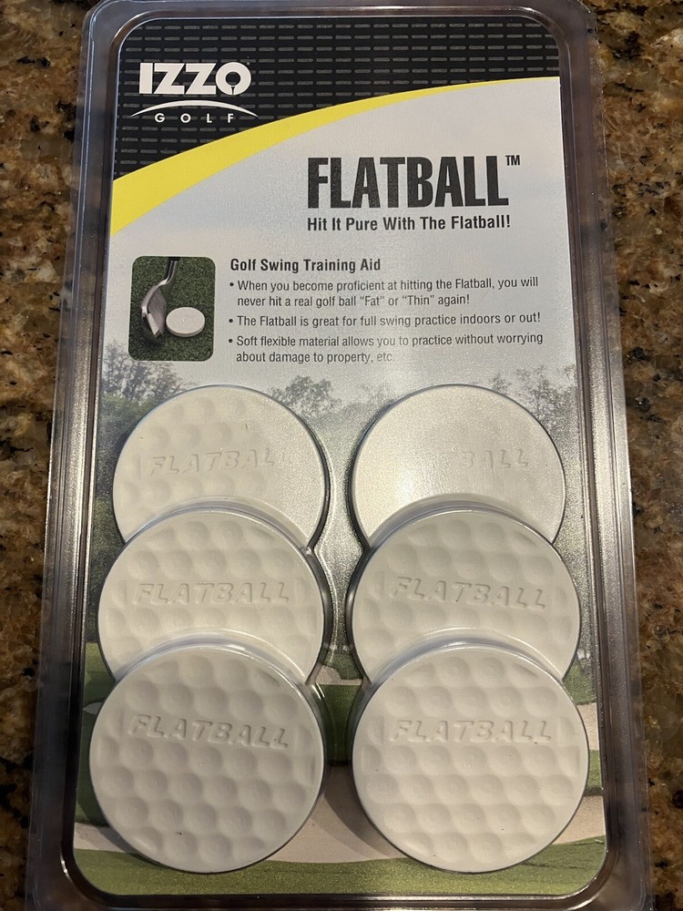 IZZO Golf Flatball Training Aid