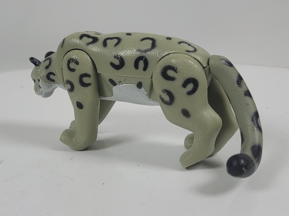 K & M International Snow Leopard Poseable Toy 2002