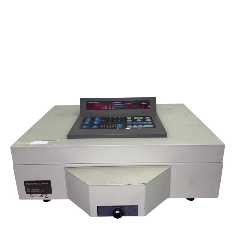Perkin-Elmer LS-5 Fluorescence Spectrophotometer Model C6530000 – Powers On