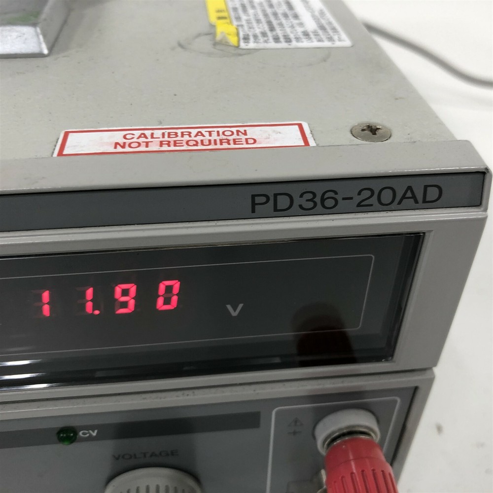 Texio Regulated DC Power Supply PD36-20AD