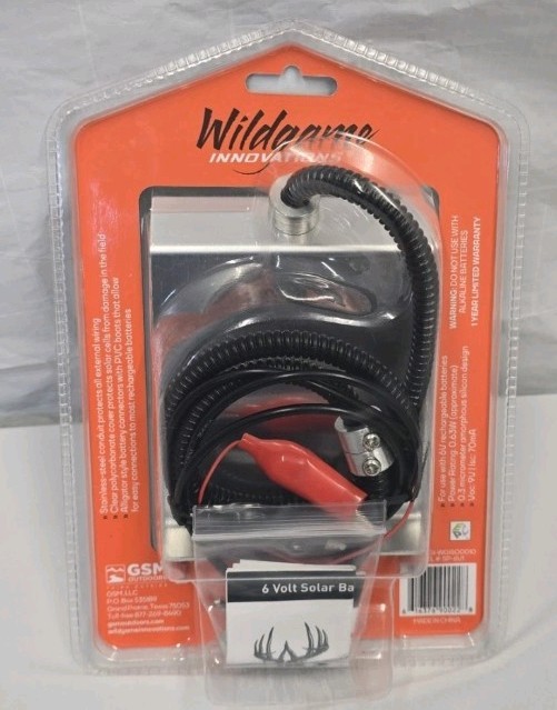 Wildgame Innovations WGISO0010 6V Edrenaline Solar Panel