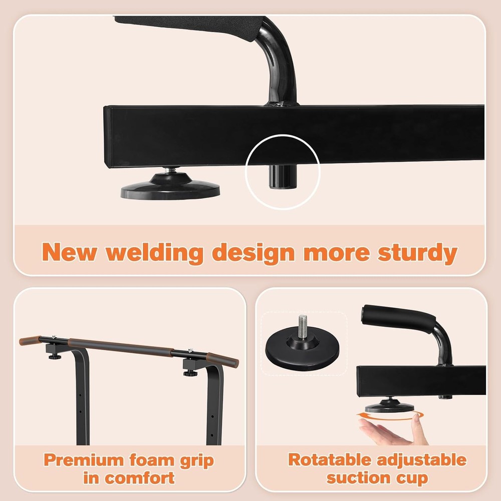 Multifunctional Pull Up Bar Station, 400 lb Weight Capacity