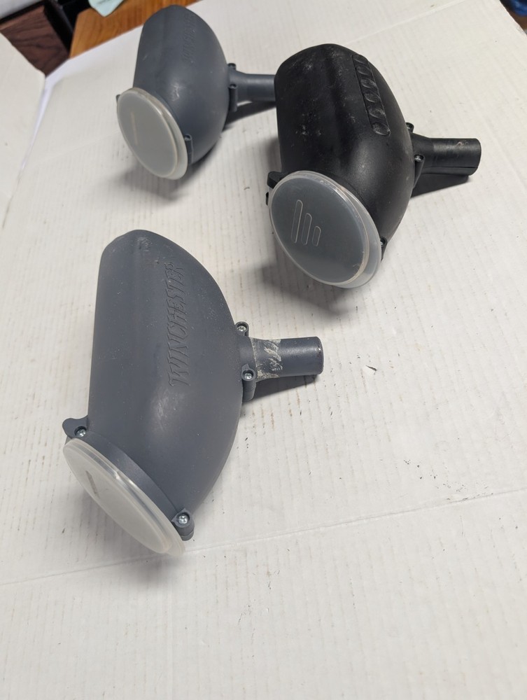 3 Gravity Fed Paintball Hoppers