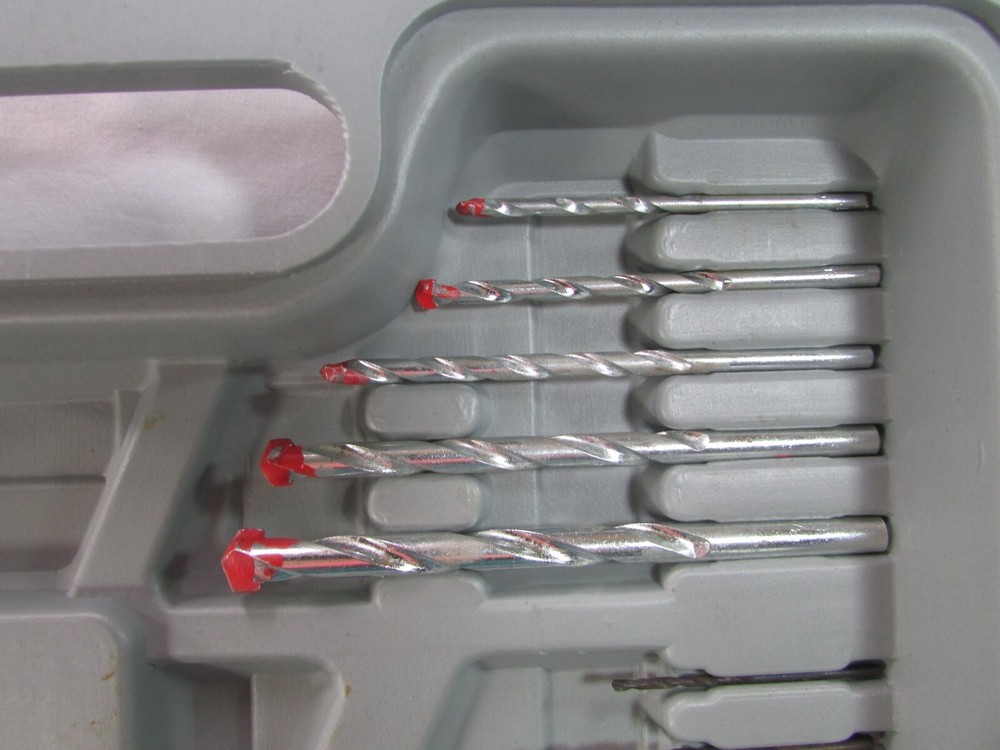 Fixit Fix it Tools Electric Corded Power Impact Drill Model 13 W/ Case & Bits