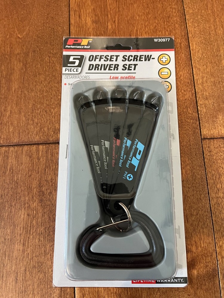 PERFORMANCE TOOL STAR OFFSET KEYDRIVER BIT 10 PCS. SET-TORX,PHILLIPS,SCREWDRIVER