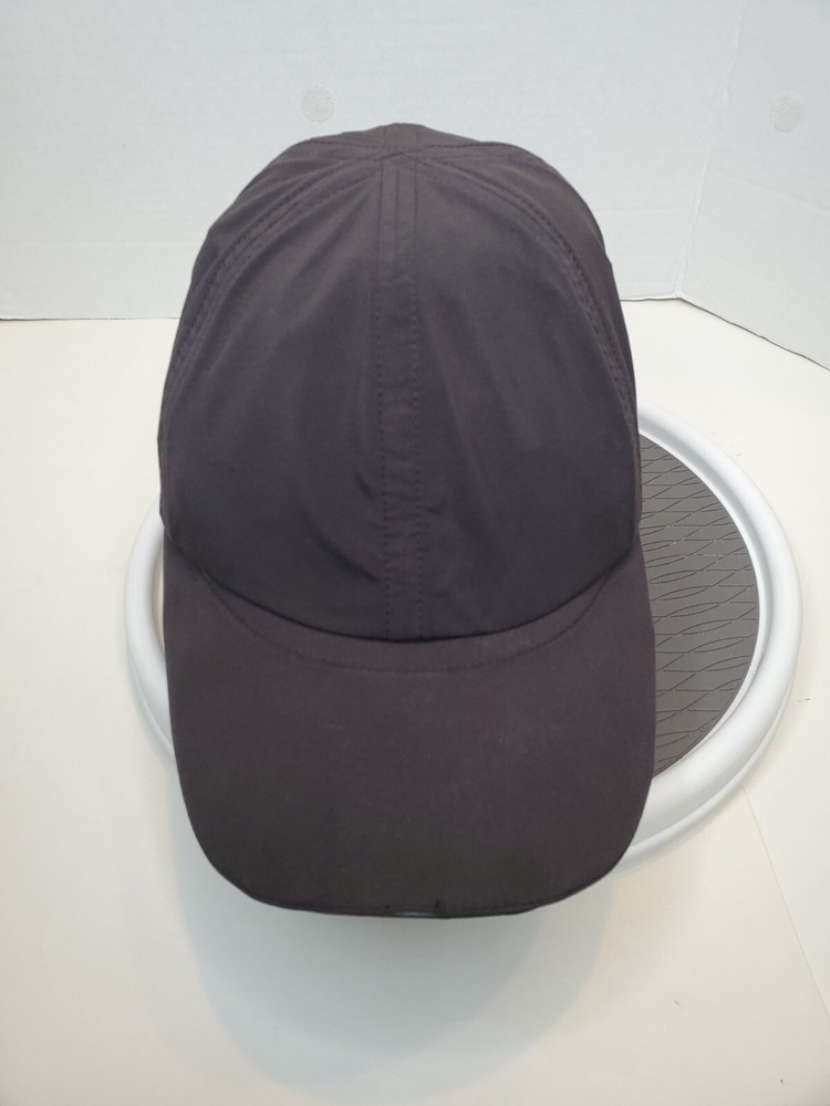 Lululemon Hat Adjustable Breathable Black Baseball Cap Unisex SEE READ