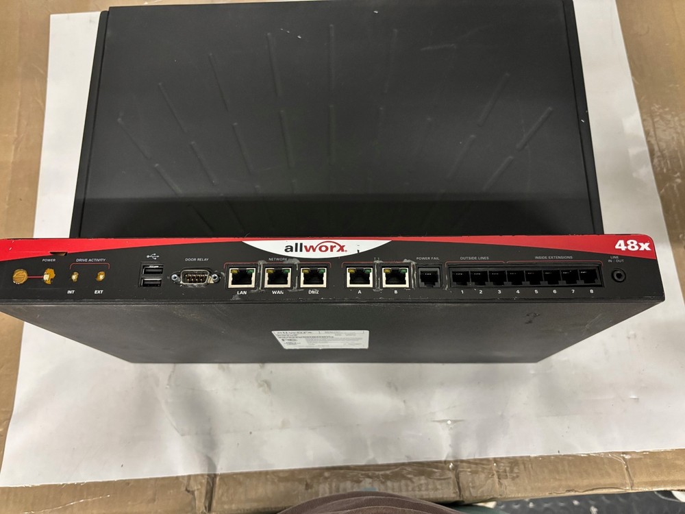 Allworx 48x VOIP Business Phone System Network Server w-power cord Working Pull