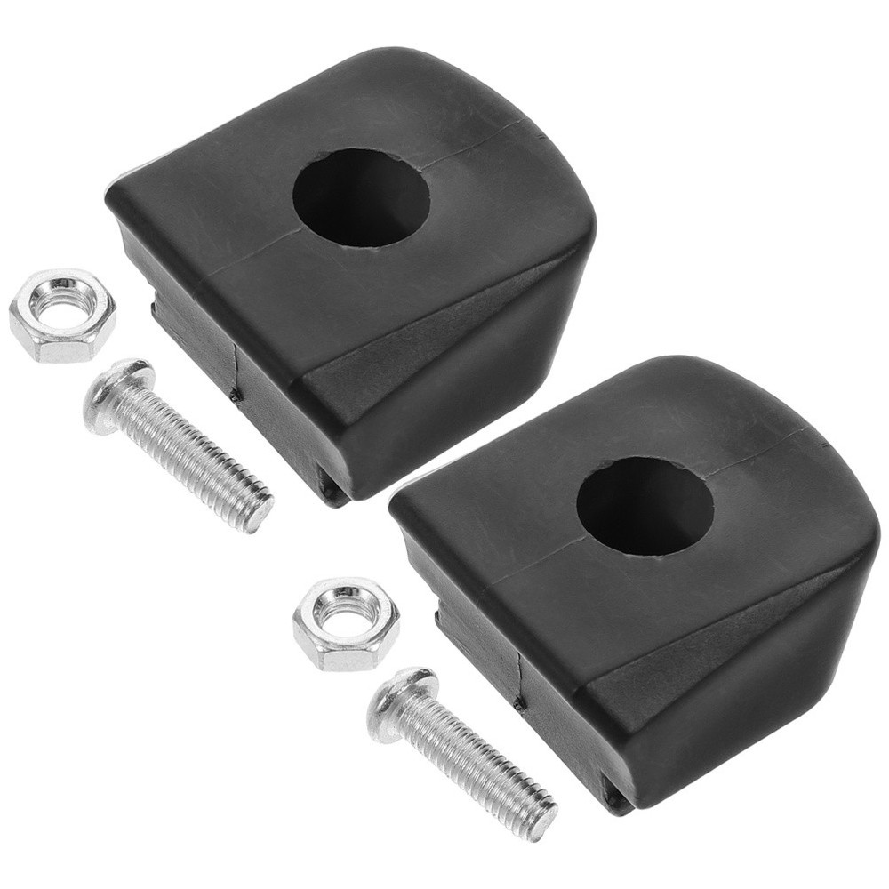 2 Pcs Skater Brake Block Roller Toe Stop Replacement Inline Skates Pad Non-slip