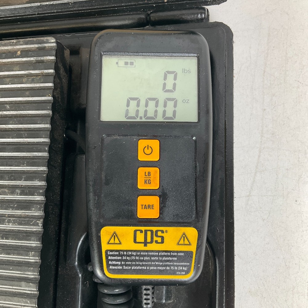 CPS CC110 Compute-A-Charge Scale 110lbs. Capacity With Case