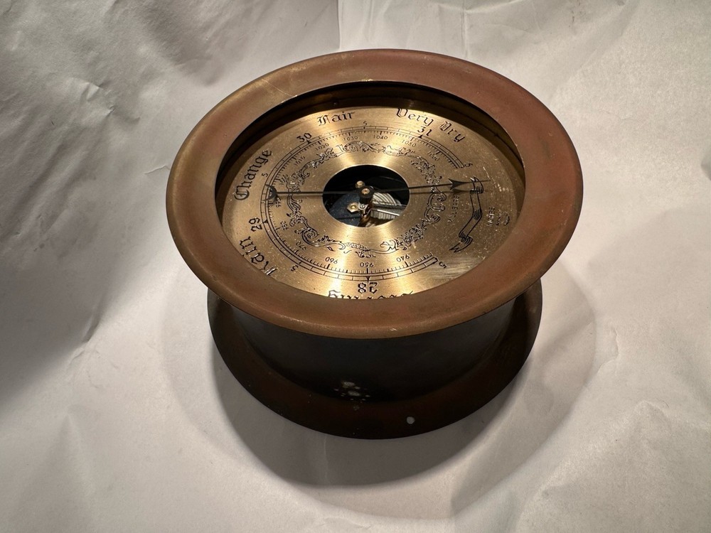 Vintage Nautical Ships Style Barometer