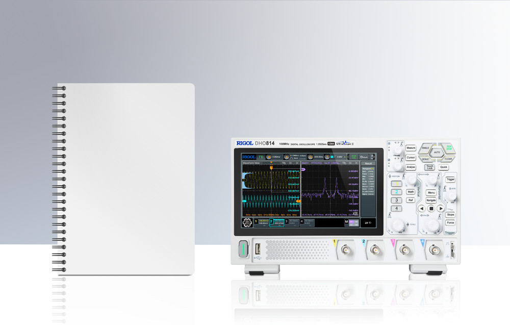RIGOL Digital Oscilloscope DHO814 - 4 Channels / 100MHz