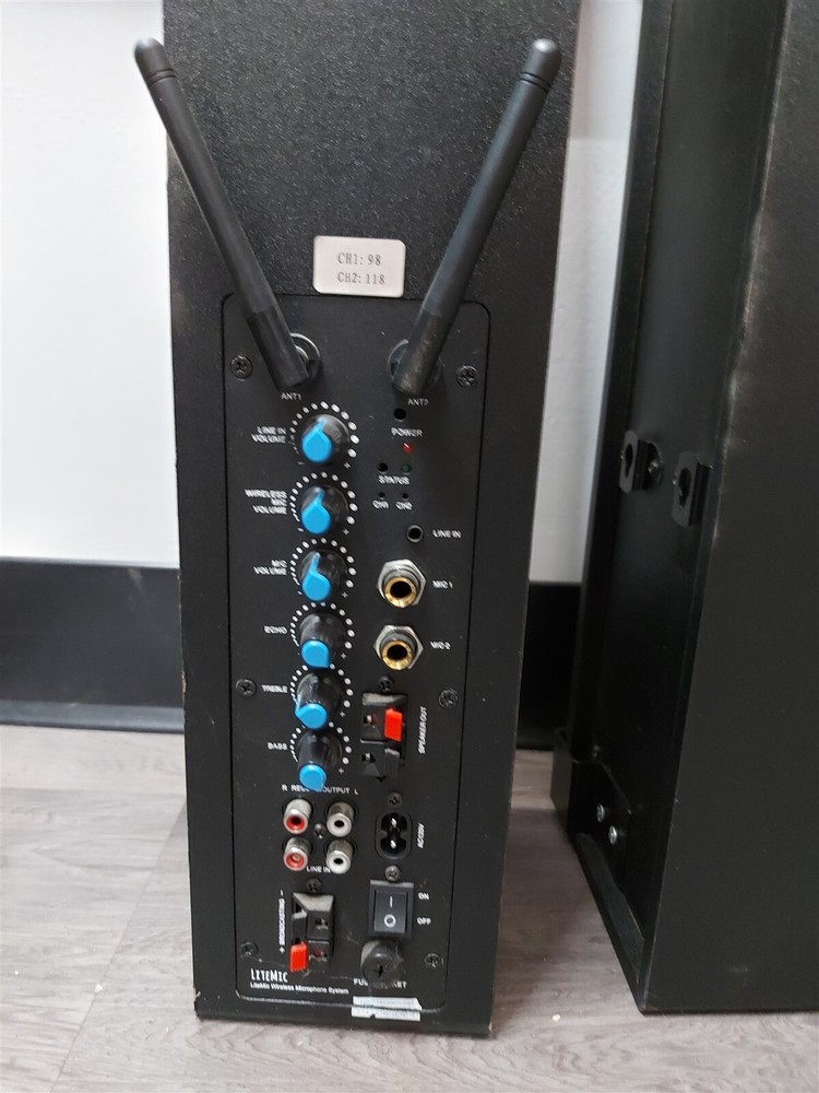 ⭐️⭐️⭐️⭐️⭐️ LiteTouch LiteMicA Wireless Microphone Presentation Speaker System