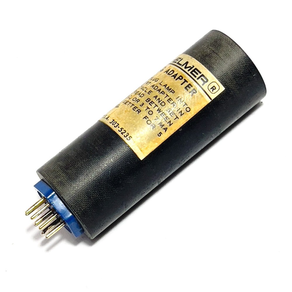 Perkin Elmer Non-Coded Lamp Plug Adapter B015-6094 Getter Activation Module Vtg