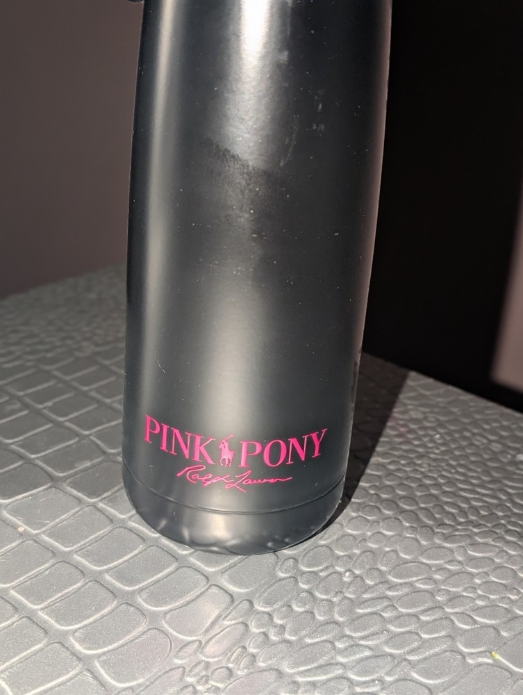 Ralph Lauren Pink Pony Loop Water Bottle