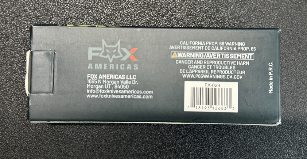 Fox Edge Atrax FX-029
