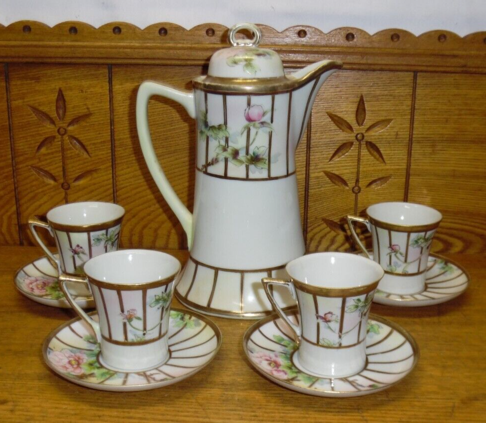 Imperial Nippon Porcelain Chocolate Set