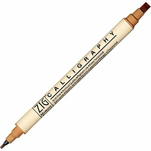 Zig Memory System Calligraphy Marker Fawn