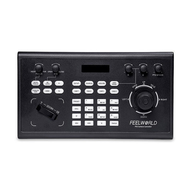 Feelworld KBC10 PTZ Camera Controller Supports Joystick Keyboard Control PoE ot2