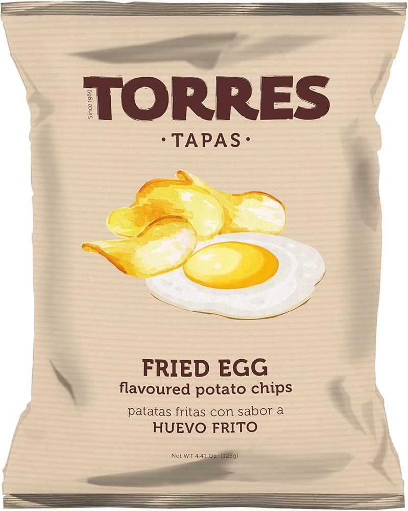 Torres Tapas Fried Egg Potato Chips