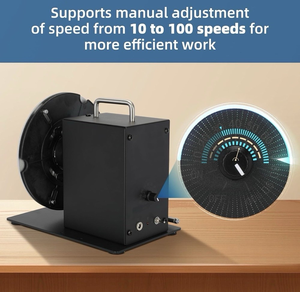 Adjustable spindle size Adjustable from 1-3 inches Core Holder Label width 4.72