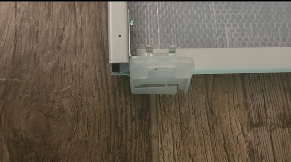 4 sliding mirror closet doors with hardware attached