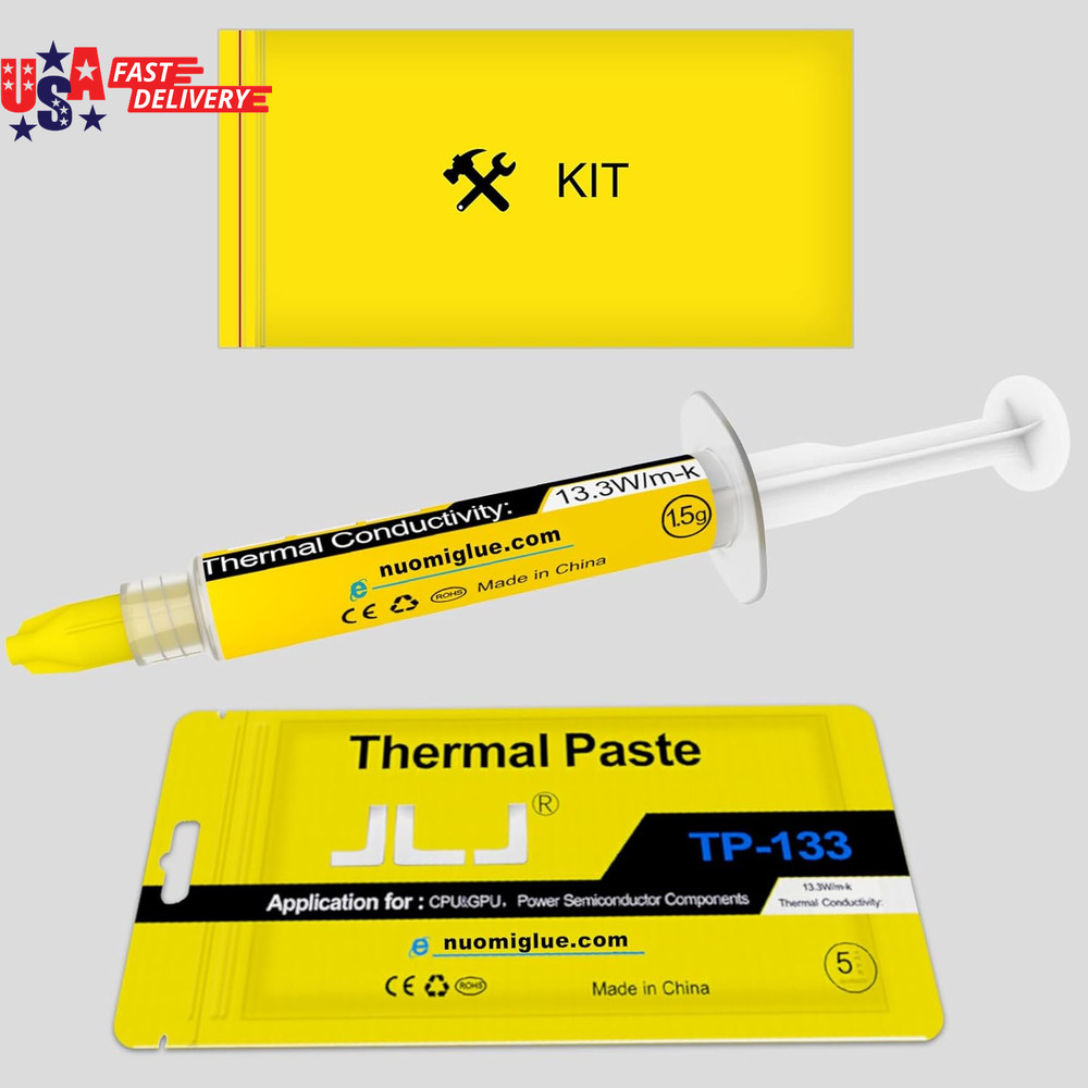 Thermal Paste 1.5G High Performance Silicon Grease Compound for CPU & Heatsink