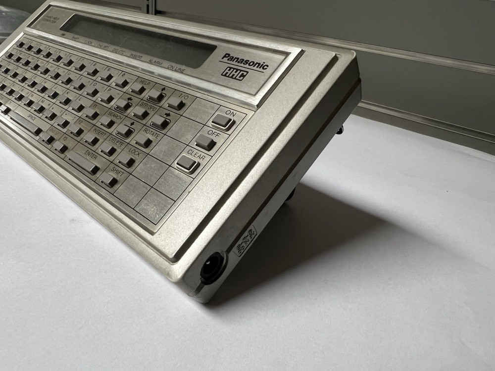 Panasonic RL-H1400 HHC Handheld Computer 1983 Vintage Rare