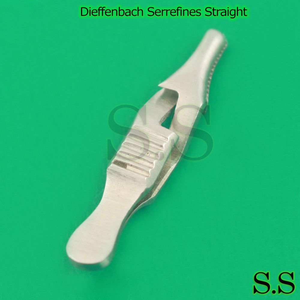 Dieffenbach Serrefines Straight 1-1/2" Surgical Instruments