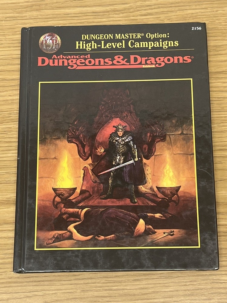 Dungeon Master Option: High-Level Campaigns Advanced Dungeons & Dragons 2156
