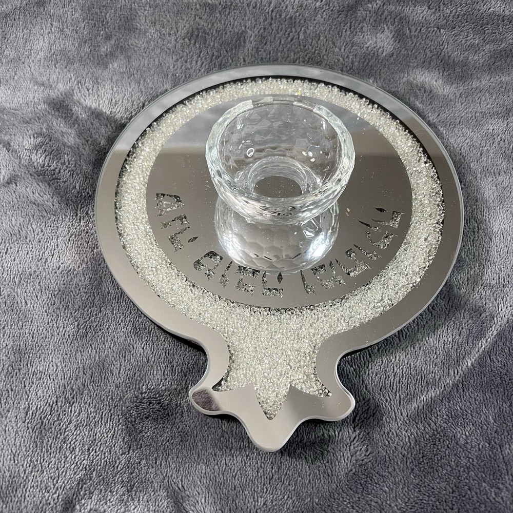 Glass Pomegranate Plate