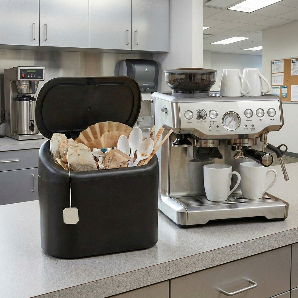 Multi-Purpose small Black Table/countertop bin/storage (500 units available)