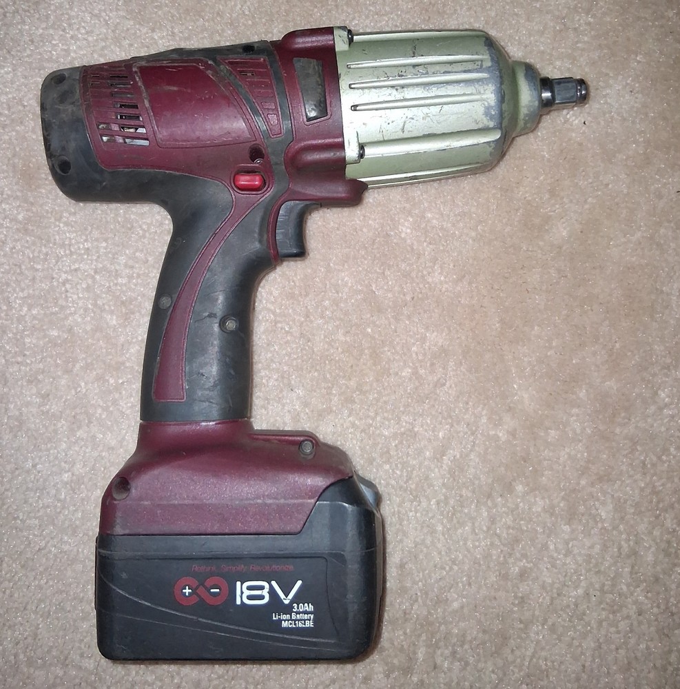Matco Tools 18V 1/2 Impact Wrench Read Description