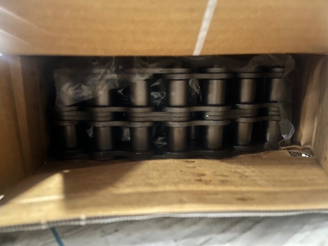 Tsubaki RS120-2 CP Double Roller Chain cotter 5' Length