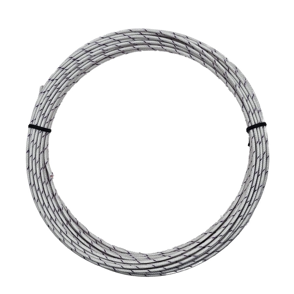 Wire, Type E, Fiberglass, 24 AWG, Solid Core, 30 Ft. Bundle (10 Yds.)
