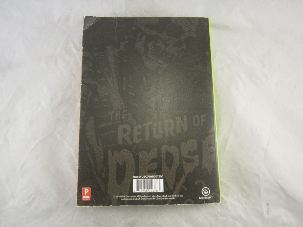 Watch Dogs 2 Official Game Guide Book .