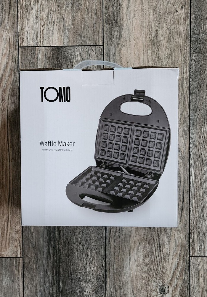 Tomo Compact Electric Non-Stick Waffle Maker New