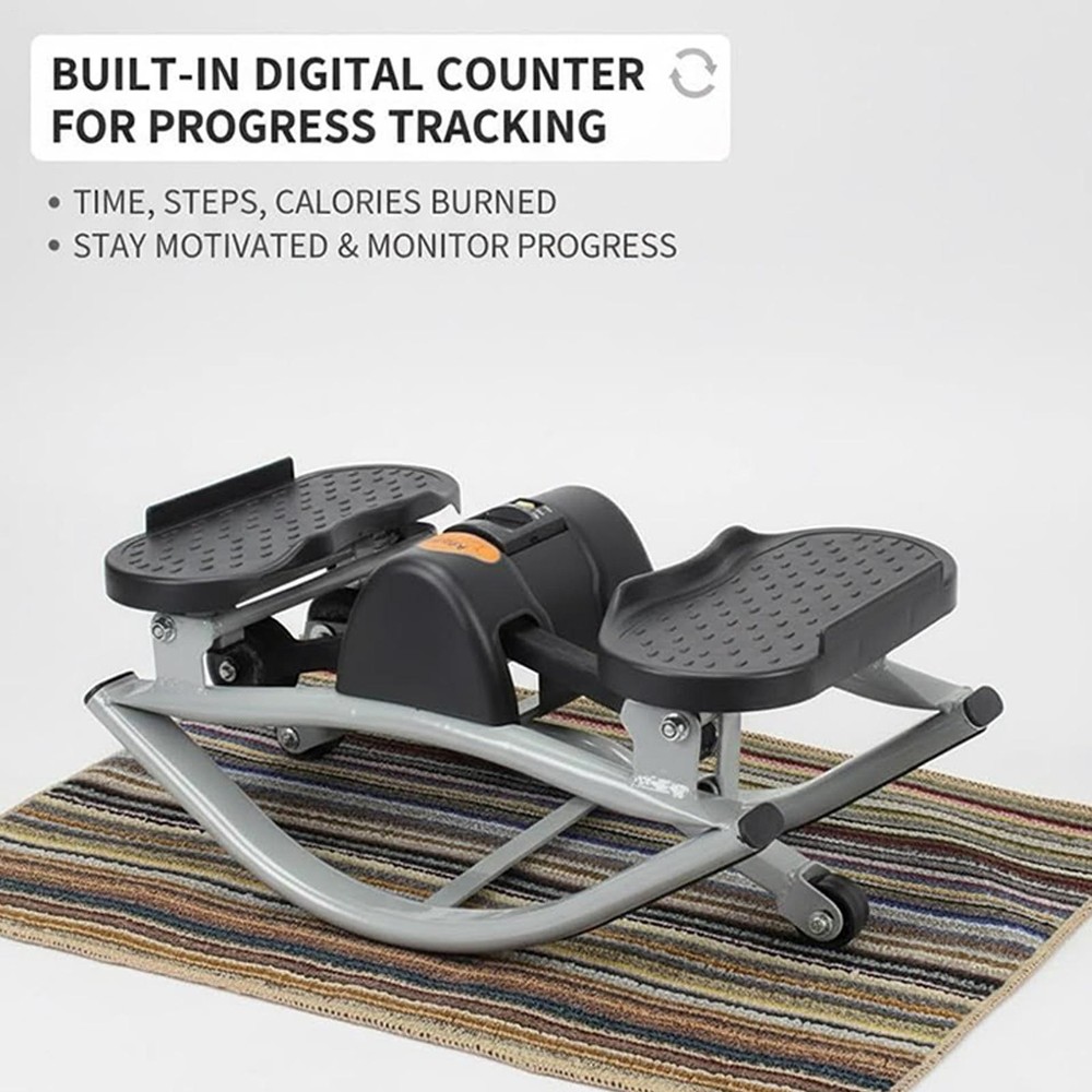 Rock Stepper Workout Exercise Equipment for Legs Glutes Low-Shock