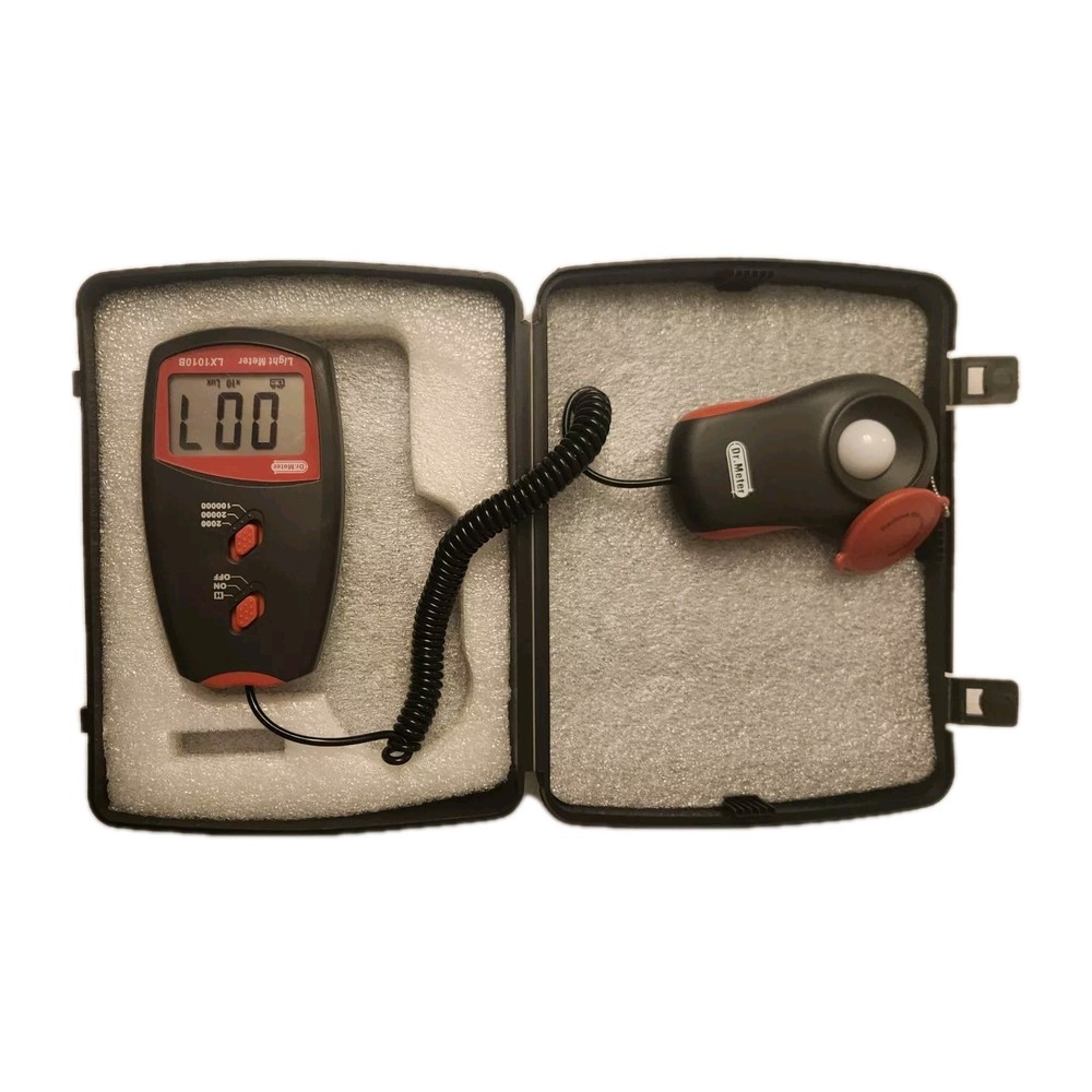 Digital Light Meter Illuminance Meter With 3 Ranges Light Meter Portable Growing