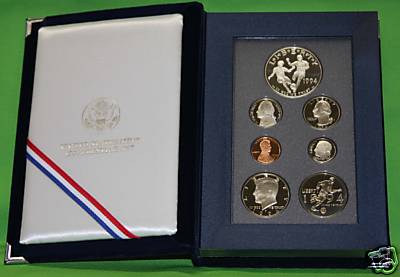 1994 PRESTIGE Proof Set. U.S. Mint Made. Complete & Original. With Box