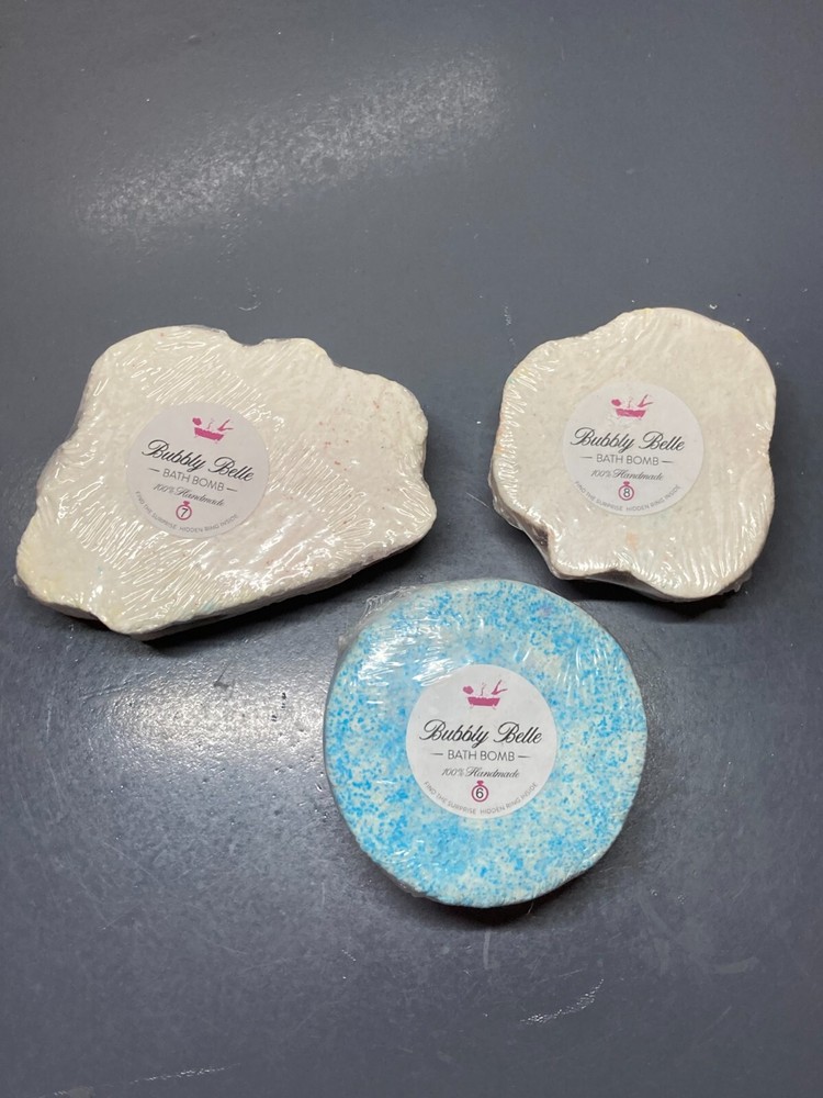 Bubbly Belle 3 piece bath bomb lot