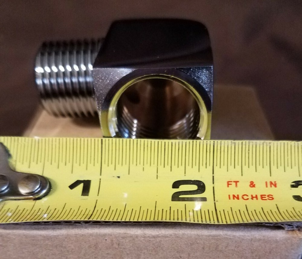 Shower Outlet Elbow Chrome With Wall Flange
