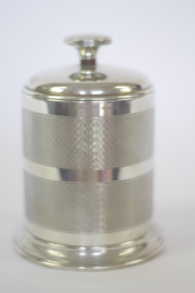 ART DECO silver Cigarette holder Birmingham 1939