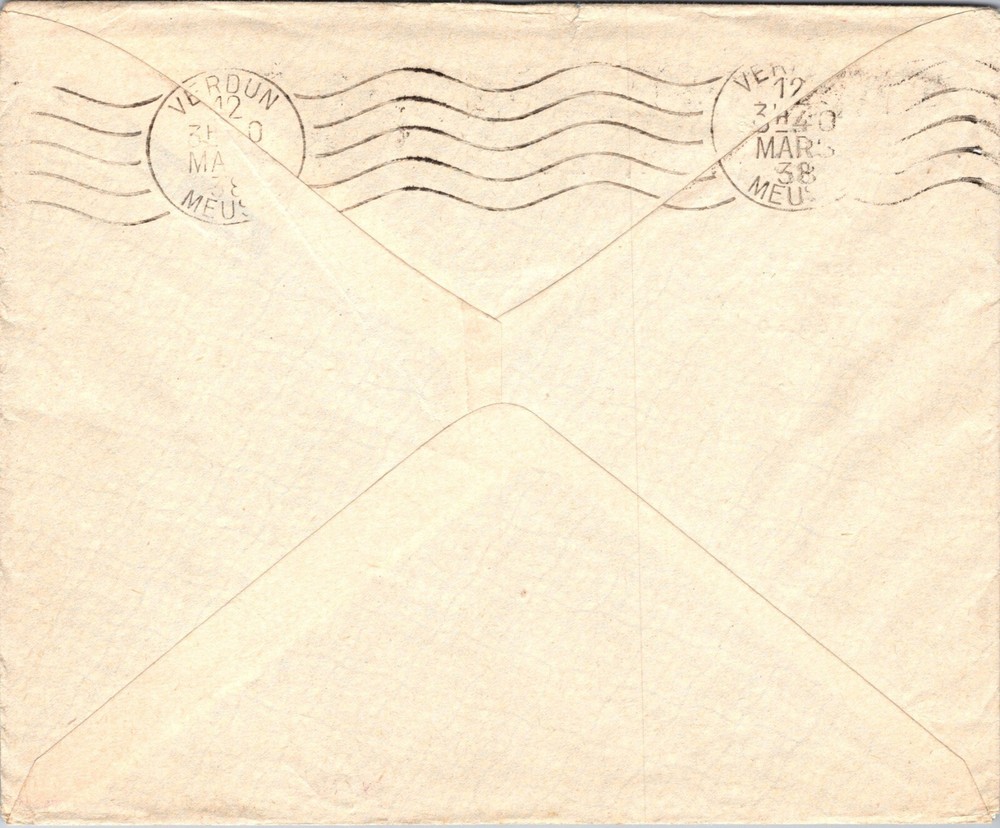 Belgium 1938 - Airmail - Brussels - J7516