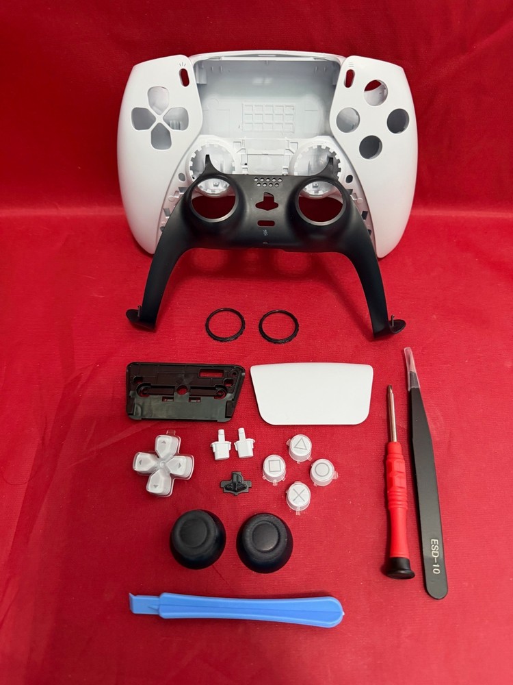 Sony PS5 Dualsense Controller Shell Kit - Front Back Touchpad Button with tools