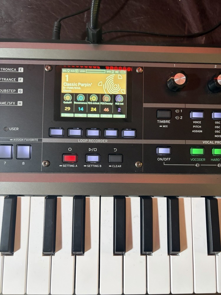 Korg MicroKorg 2 Synthesizer w/ Vocoder & Looper