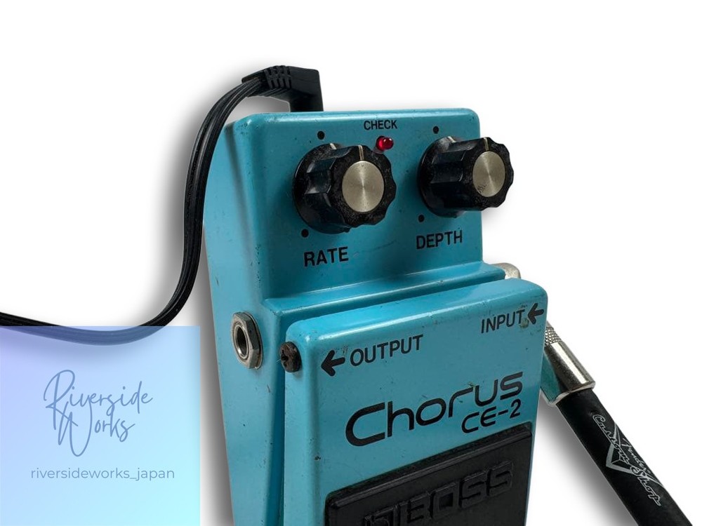 BOSS Chorus Effect CE-2 Silver Screw