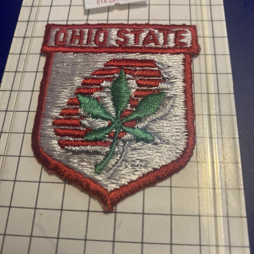 VTG Small OHIO STATE BUCKEYES Iron On Patch