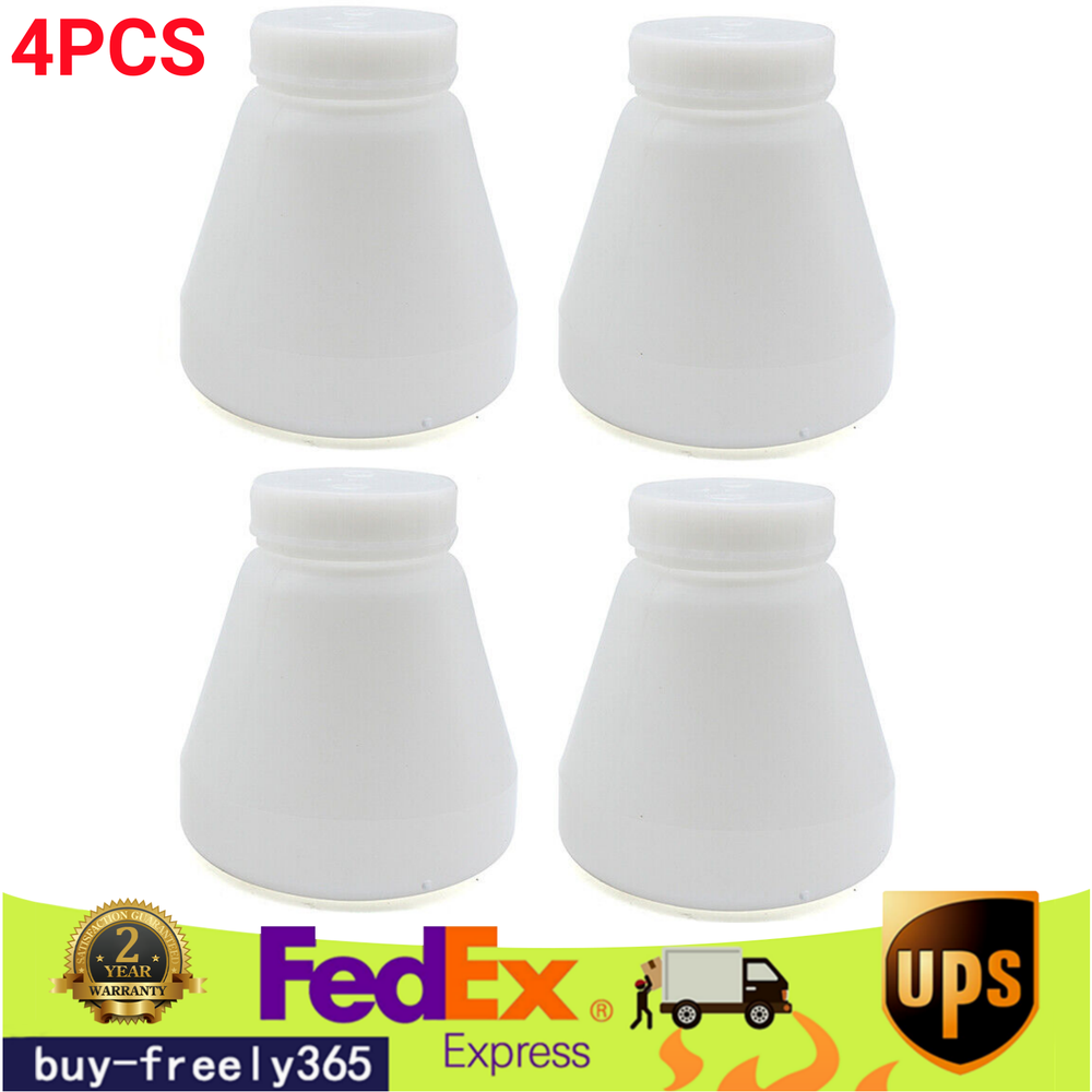 4x Bottles Hopper Cup For Electrostatic Powder Coat System PC02/PC03 Spray Paint