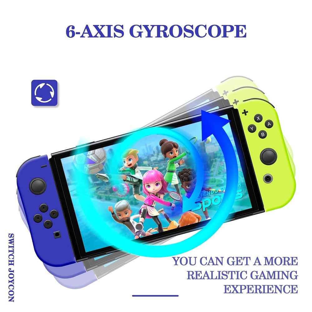 For Nintendo Switch Joy-con-Controller Left w/ Right Wireless Gamepad 1-Pair